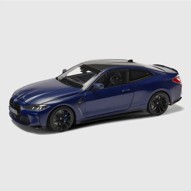 NEW MINICHAMPS BMW MINIATURE M4 G82 COUPE LCI FROZEN BLUE 1:18 80435B6CBE1 - Image 2 of 4