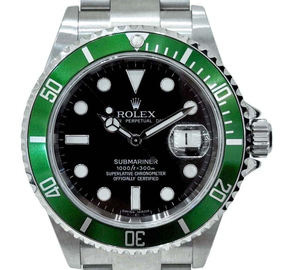 Rolex Submariner Steel Watch 16610LV 7110224658 64105357 [U]