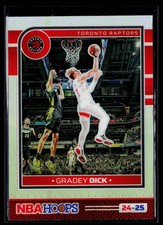2024-25 Hoops #42 Gradey Dick Premium Prizms Silver