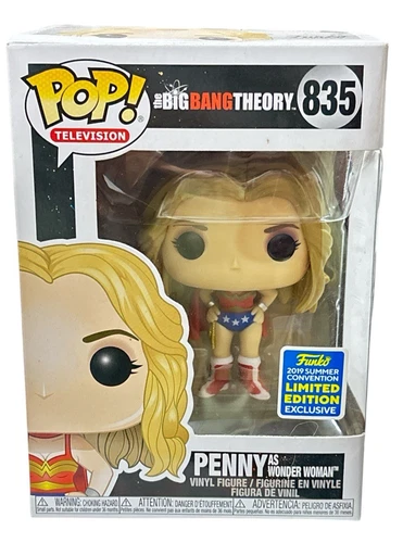 Funko Pop! Big Bang Theory - Penny as Wonder Woman 2019 Summer Convention LE 835