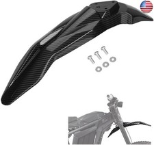 Front Fender Carbon Fiber Pattern for Talaria Motorcycle Mud Guard Protector
