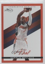 2008-09 Topps Signature Red Foil Facsimile 862/869 Gerald Wallace #TS-GW 0l2