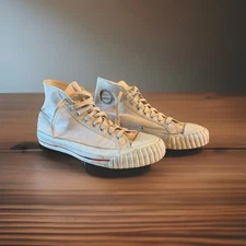 Vintage 1950s PF Flyers Joe Lapchick Playmakers High Top Men’s  Shoes Size 10