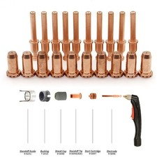 High Performance SL40 Cutter Torch Consumables 9 0096 Electrode & 9 0094 Nozzle