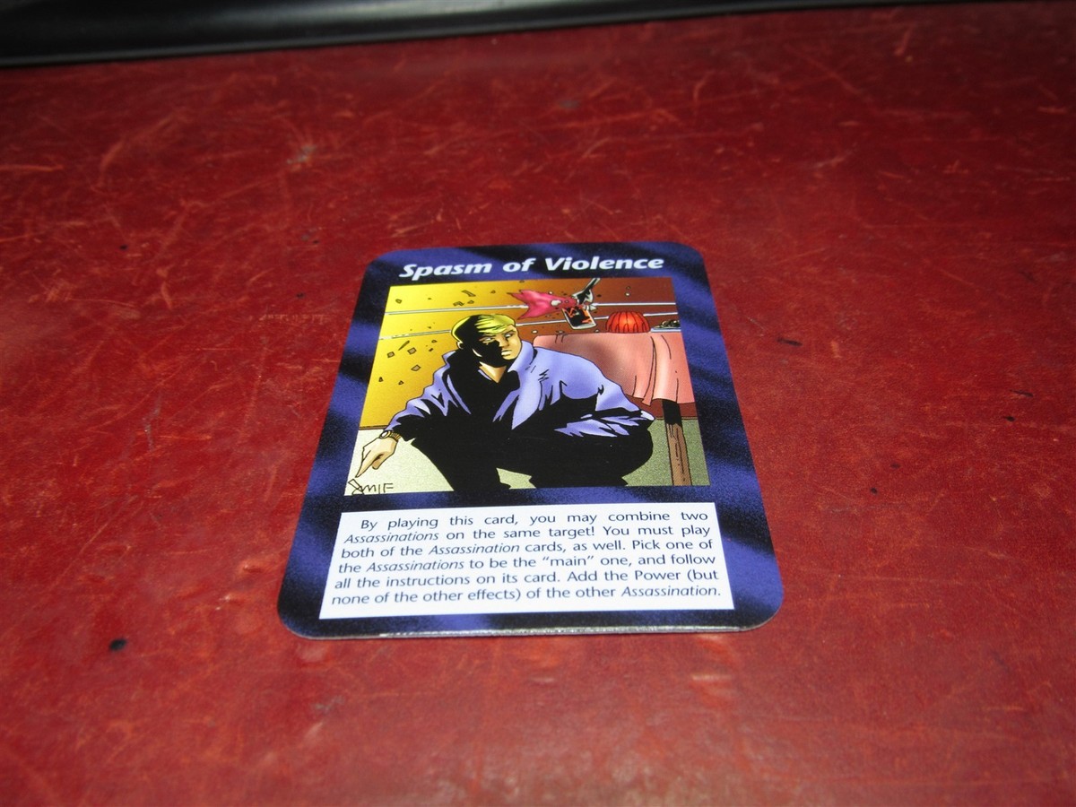 INWO: Illuminati: New World Order: Unlimited: Rare: Spasm of