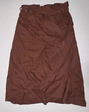 Aritzia Wilfred Women’s Midi/Wrap Skirt – Brown Rust, Size L