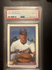1991 Bowman - Ivan Rodriguez #272 (RC)