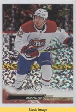 2022-23 Upper Deck Series 2 Speckled Rainbow Foil Rem Pitlick #348 READ q2c