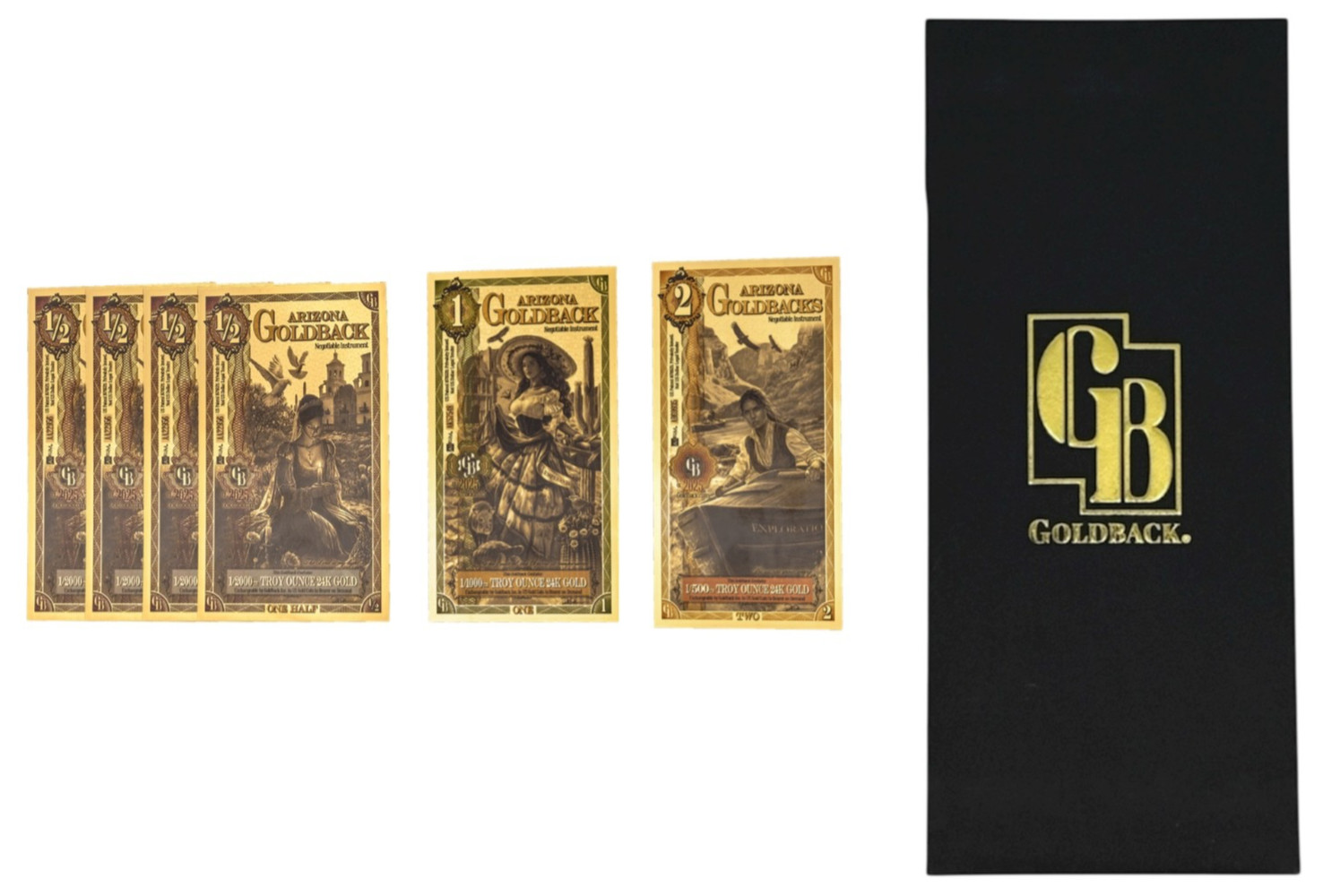 Arizona 5 Goldback Starter Pack