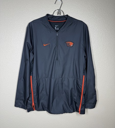 Nike Oregon State University Beavers Sideline Fly Rush Pullover Jacket sz Large