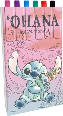 Stitch  Ohana Means Family  Kinder Cartoon Malstifte Set 6-teilig