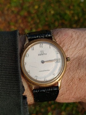 Zenith Cosmopolitan Quartz Ref. 27 0050 225 Vintage Uhr 