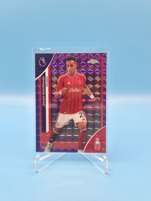 Topps Chrome PL 25/26 - OMARI HUTCHINSON Nottingham Forest Purple Geometric /75