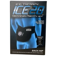 ICE20 Compression Ice Pack System 20 On 20 Off Therapy Back/HIP
