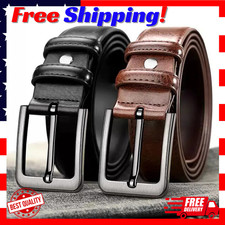 Men s belts,Full Grain Genuine Leather Casual Dress Jeans Belts for Men