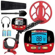 Metal Detector for Adults, Professional Metal Detector with 5 Modes LCD Displ...