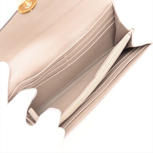 Fendi F is Fendi 8M0251 Leather Wallet Beige - Picture 5 of 12