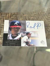 Albert Pujols 2002 Playoff Piece Of The Game Bat #28/50