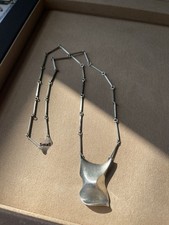 Antique-Designed 925 Silver Necklace by Nordic Finnish Designer - Couple's Style