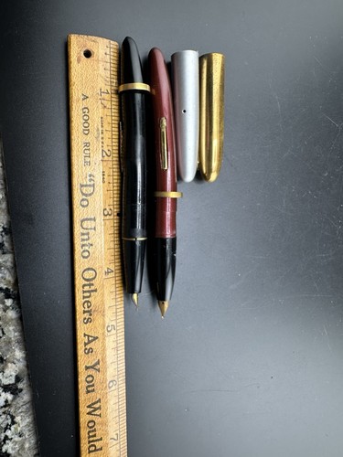 Vintage Antik Füllfederhalter Teile Stücke WIE GEFUNDEN - Bild 16 von 16