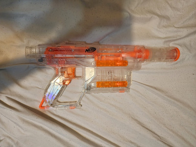 Nerf Modulus Ghost Ops Shadow ICS-6 Light-Up Dart Blaster 