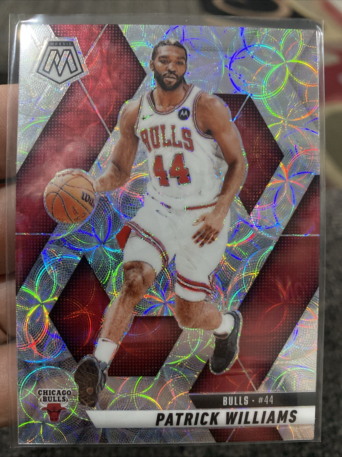 2024-25 Panini Mosaic Patrick Williams #48 Silver Scope Prizm Bulls 🔥🏀💎