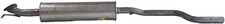 Mittelschalldämpfer BOSAL 284-965 für OPEL ASTRA Sports Tourer B16 Turbo