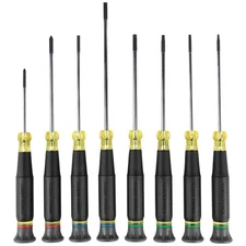 Precision Screwdriver Set, Slotted, Phillips, and TORX® 8-Piece