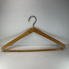 Vtg Action-Lobeco by Reguitti Wooden Garment Hanger Handcrafted in Italy 17.25