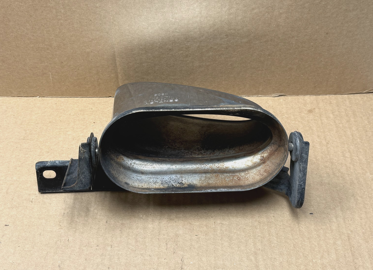 06-12 Bentley Continental Flying Spur Rear Right Exhaust Muffler Tip PO43 OEM