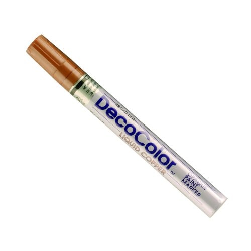 Uchida Deco Color Broad Point Paint Marker Metal Copper Standard Functional 300
