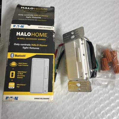 HALO Home in-Wall Accessory Dimmer for use with HALO Home Smart Lights, White