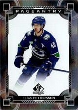 2024-25 SP Authentic #P-12 Elias Pettersson Pageantry