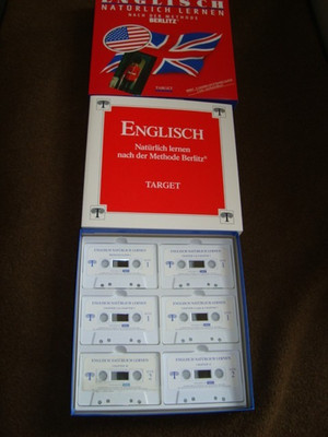 Englisch Natürlich Lernen nach der Methode Berlitz mit 6 MC Medien 8 Stunden