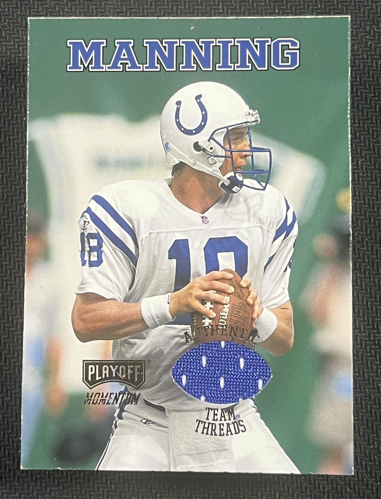 Peyton Manning Playoff Momentum Team Threads #18 Base