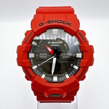 Casio G-Shock GA-800-4A Analog-Digital Red Men's Watch Used