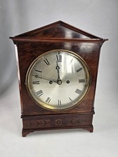 Double Fusee Westminster Chime 5 Gongs Bracket Clock