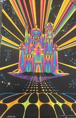 House Of Stone - 1969 Michael Rhoads Poster - The Third Eye - 32 x21 