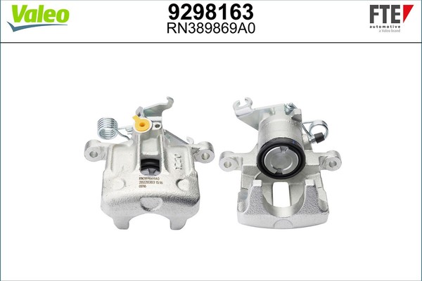 FTE Bremssattel Neogen 9298163 Gusseisen FüR Volvo S40 1 644 V40 645 Mitsubishi-image
