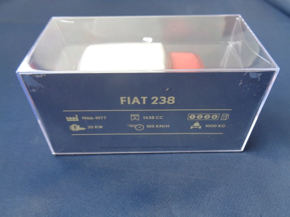 VEICOLI PUBBLICITARI SCALA 1/43 FIAT 238 RIVISTA MOTOCICLISMO 1971 EDISPORT - Immagine 2 di 4