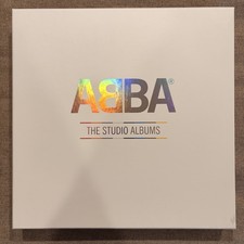 ABBA THE STUDIO ALBUMS - COLORED VINYL BOX SET - NM - ULTRASONICALLY CLEANED