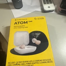 Audien Atom One Rechargeable OTC Hearing Aids