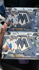 2025 Panini Mosaic Football Mega Box ( Reactive Yellow )