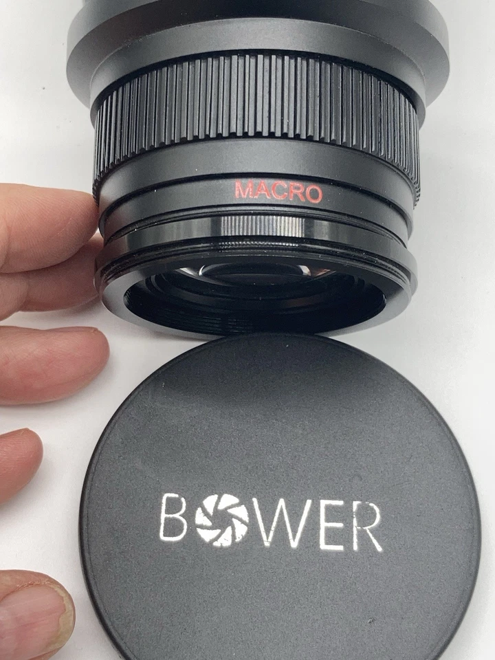 Bower MACRO Lens Japanese Optics DSLR AF 0.42 46mm Filter Thread with bag - Image 3 of 3