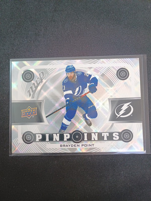 2022-23 Upper Deck MVP Hockey Brayden Point PP-17 Pinpoints 