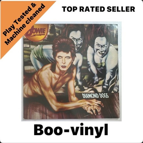 David Bowie Diamond Dogs Vinyl LP RCA International INTS 5068 EX / EX