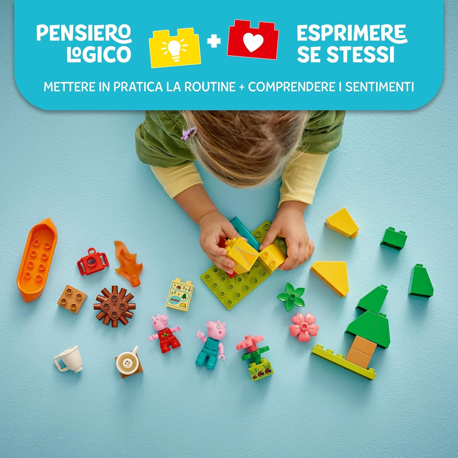 LEGO DUPLO Peppa Pig: Gita in Campeggio con Papà foto 3