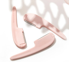 Tweezerman Prep  Plane Facial Razors-Pink