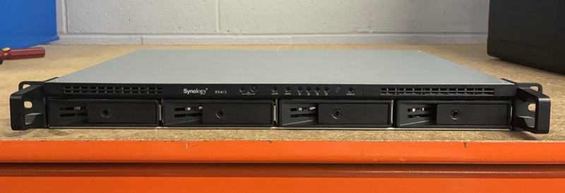 RX415 Synology 4 Bay Expansion NAS With Rack Ears Fully Tested