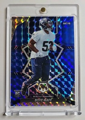 2022 Panini Mosaic - Rookies Boye Mafe #385 Blue Mosaic Prizm /99 (RC) MINT